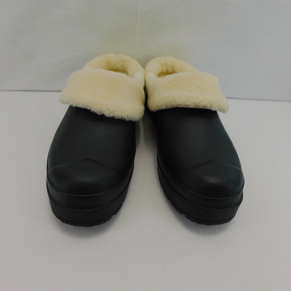 Hunter Black Women's Play Sherpa Insulated Clog Size 10 New - Picture 11 of 11